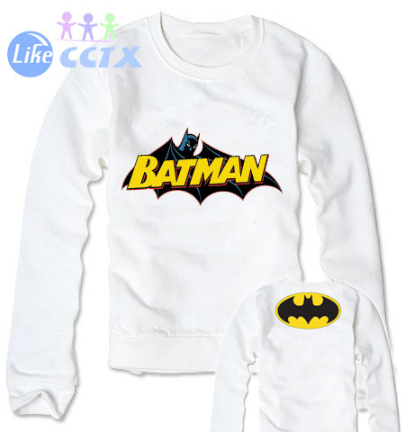CCTX★◥◣超人气 热卖蝙蝠侠 Batman NO8 重磅纯棉◢◤★长袖