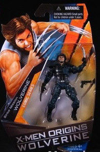 【孩仕宝】玩具模型 漫画英雄 x-man x战警 金刚狼 士兵版