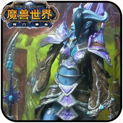 阿门wow魔兽世界德莱尼法师手办