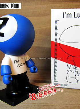 原版Turning Point撞潮公仔TP-LUCKY湖蓝色幸运2号