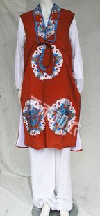 老旦坎肩员外夫人女对披背心戏曲京剧越剧服装舞台表演戏服208号