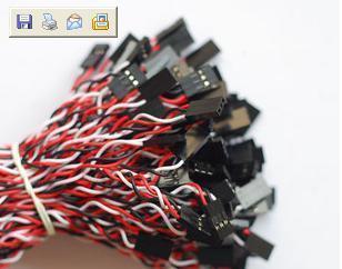 3位导线 3PIN导线 延长线 排线  杜邦线 智芯机器人科技电子配件