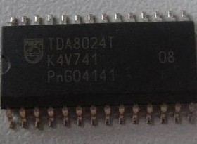 二手拆机 TDA8024T SOP28封装+