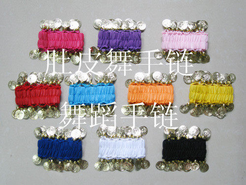 舞蹈雪纺吊币手链肚皮舞雪纺钱币手链肚皮舞手链肚皮舞手环 - 封面