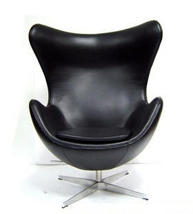 蛋椅/玻璃钢椅/名设计椅/时尚椅/Arne Jacobsen Egg chair牛皮款
