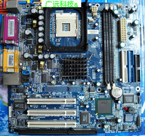 联想 QDI P7LI -a 845 GL 带 ISA 槽工控 税控机 主板