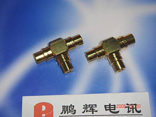 优质镀金rca莲花音频 视频三通母对母3C数码配件电子元器件市场