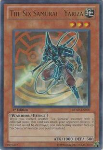 游戏王 The 金闪 RYMP 枪左 Samurai 六武众 正版 美版 Six