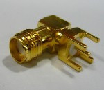 厂家直销连接器高频头天线座SMA-KWE外螺内孔线路板座PCB焊板特价