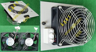 127毫米 带突出网罩 24V-32V 13W 滚珠轴承风扇 12738 风机