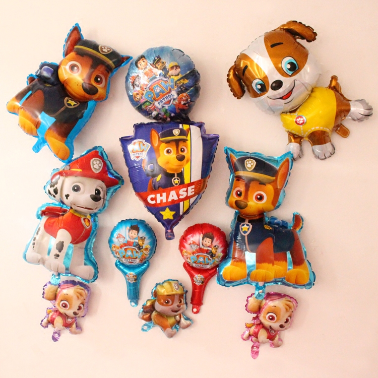 汪汪队狗狗巡逻队铝箔铝膜气球宝宝生日周岁派对装饰节庆布置用品|msdalam kategori bekalan perayaan/hadiah, belon/Terapung bola udara, belon - dari Buy2taobao.com untuk memberikan perkhidmatan ejen Taobao profesional membeli