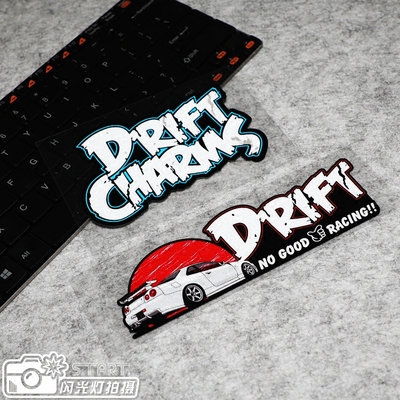 .潮贴侧窗TART日系JDMDRIFT