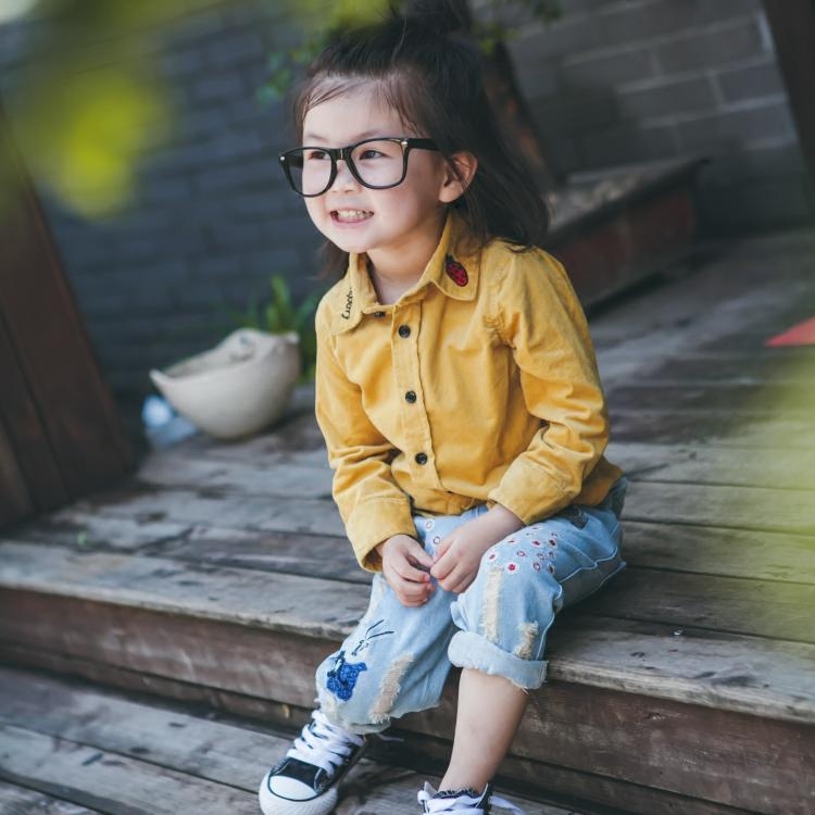 Chemise fille à manche longue - Ref 2088001 Image 3