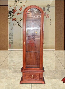 缅甸花梨木落地钟中式简约现代