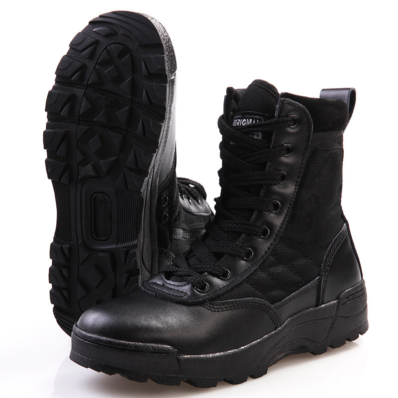 Bottes militaires pour homme en Anti-fourrure - Ref 1398680 Image 11