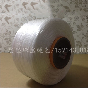 扁形白色水晶弹力线 5500米氨纶线大卷弹力线手工串珠线