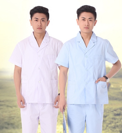 南丁格尔白大褂护士服医师服牙科口腔工作服短身短袖