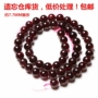 Rượu vang đỏ garnet tự nhiên chuỗi dài vòng đơn garnet ba vòng tay nữ mô hình DIY đồ trang sức pha lê quà tặng - Vòng đeo tay Clasp vòng tay cặp