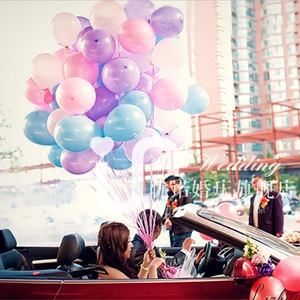 珠光乳胶气球/圆形/粉红色/红色气球/婚庆气球/节日气球/活动气球