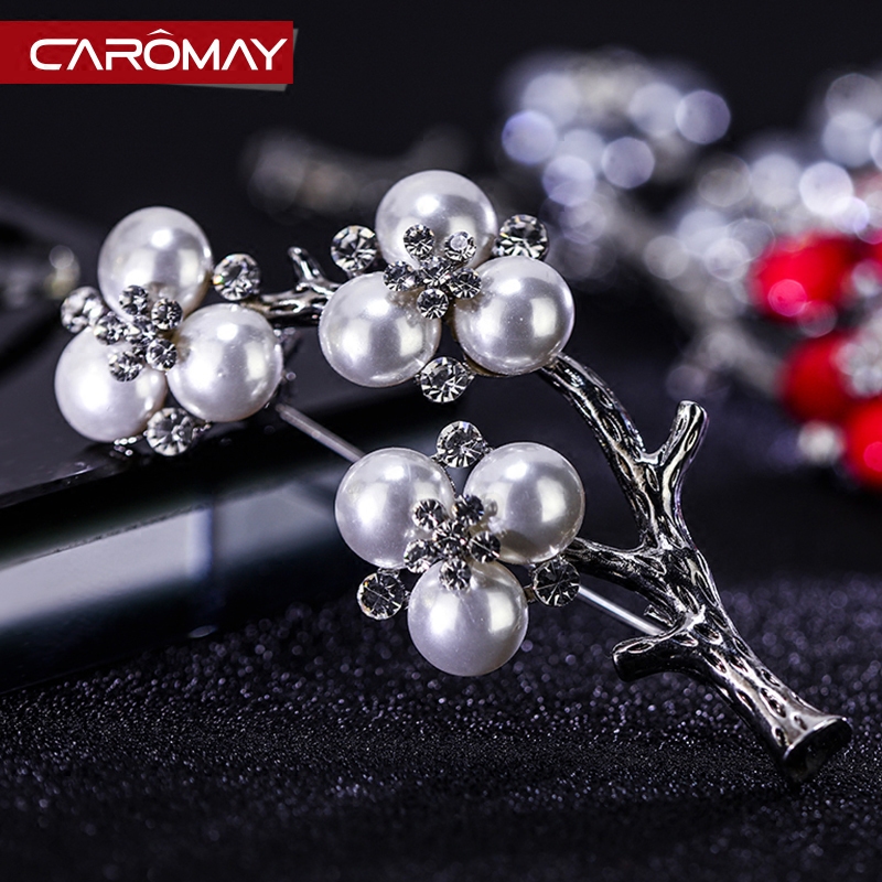 Broche femme CAROMAY en Nacre - Ref 1173708 Image 4