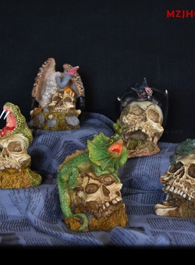 恐怖摆件树脂装饰朋克