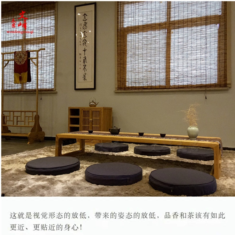 老榆木实木现代中式家具榻榻米飘窗桌禅意休闲茶桌茶几蒲团坐垫在类目 住宅家具, 案/台类, 其它案台中 - 来自Buy2taobao.com提供专业的淘宝代购服务