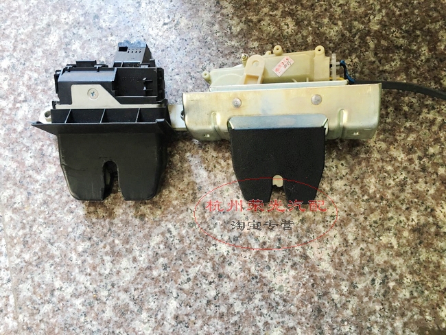 适用于荣威550 名爵6 mg6后备厢盖锁块尾箱盖锁块后备箱锁块