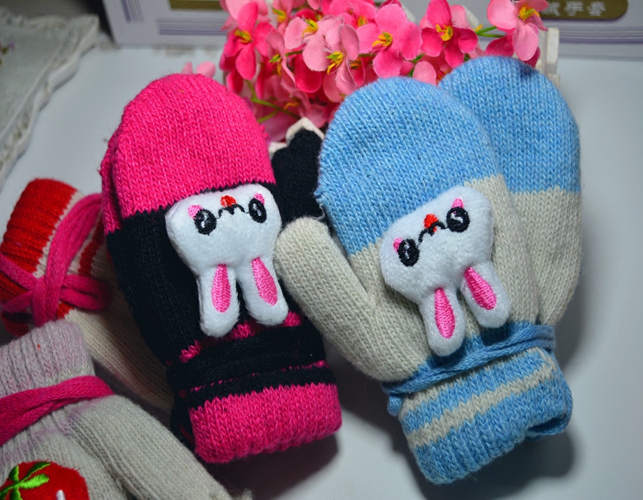 Gants pour enfants en cachemire - Ref 2147518 Image 4