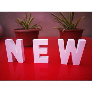 NEW新品 拍照小摆件 背景字 26个英文english letters 中文可定做