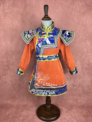蒙古袍蒙族舞蹈民族风男孩