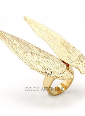 泰国设计师天使之翼翅膀戒指
