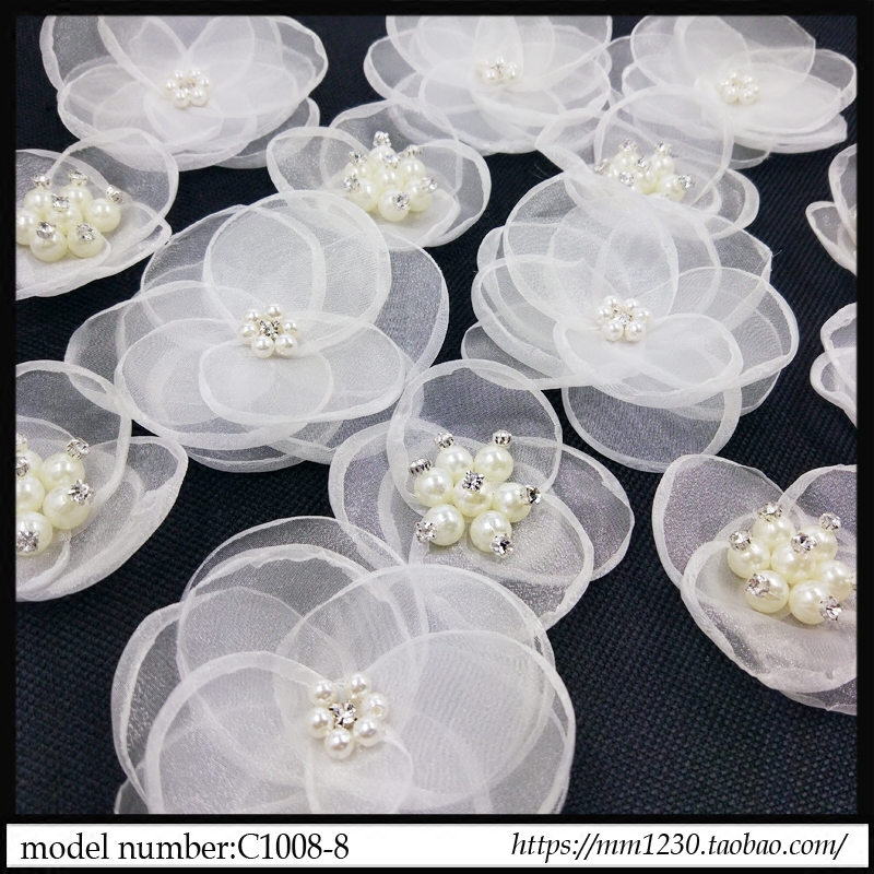 经典仙花款 网纱珍珠爪钻绝美婚纱礼服鞋包配件diy胸花手捧花发饰|ruв категории Украшения,ювелирные изделия, Diy аксессуары, Другие diy украшения, аксессуары - от Buy2taobao.com для оказания профессиональной услуги покупки агента Taobao