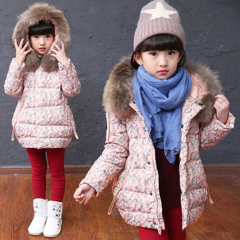 Manteau pour fille en coton - Ref 2164322 Image 4