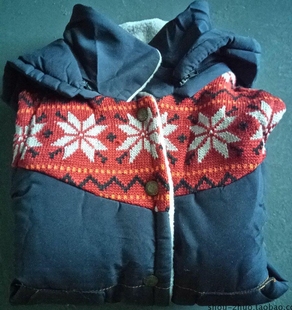 他山石001 49元 清库特价 圣诞新年礼物棉马甲·藏蓝色 原158元