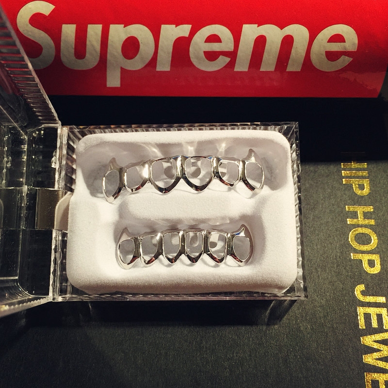 高品质镂空个性嘻哈欧美潮牌牙套黑人说唱hiphop rap牙套时尚配饰