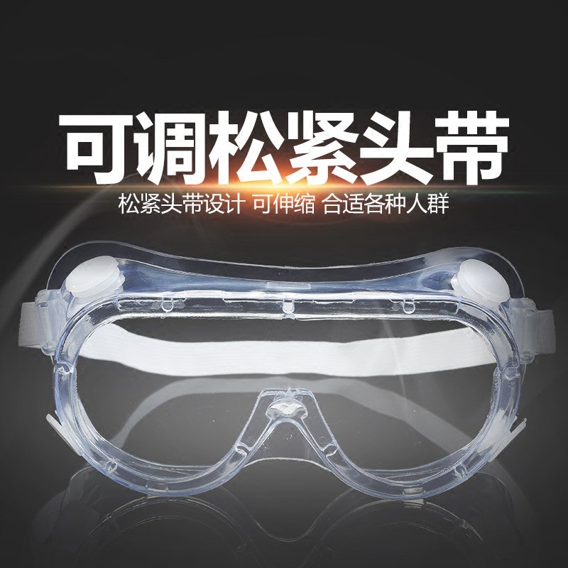 漂流透明护目镜劳保密封近视防尘打磨防飞溅风镜工业防护防雾眼镜