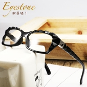 眼镜框女个性 圆脸豹纹眼镜架无镜片配近视 素颜眼镜框超轻近视女款