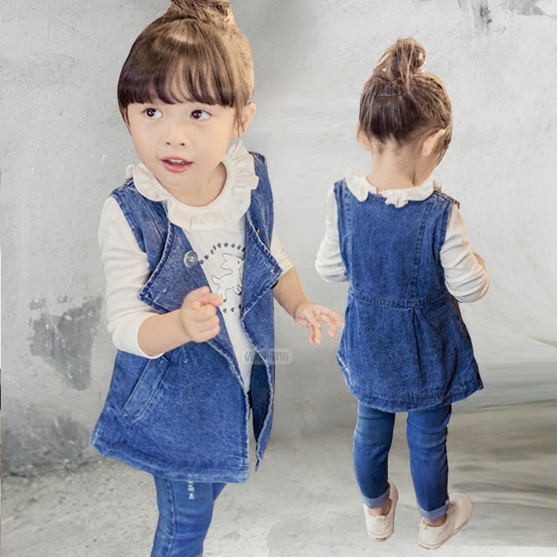 Gilet fille en toile - Ref 2071737 Image 3