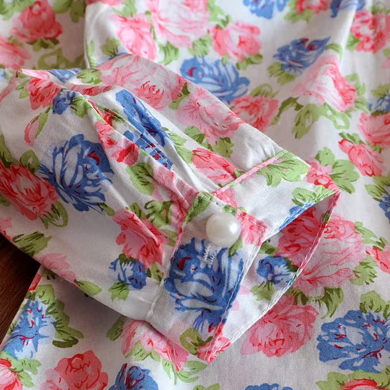 Chemise fille à manche longue - Ref 2088711 Image 4