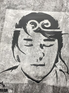 镂空车贴大话西游月光宝盒TLP