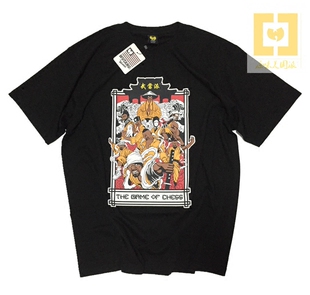 T恤 Clan少林九子短袖 HipHop 街舞 美国购武当派Wu 说唱 Tang