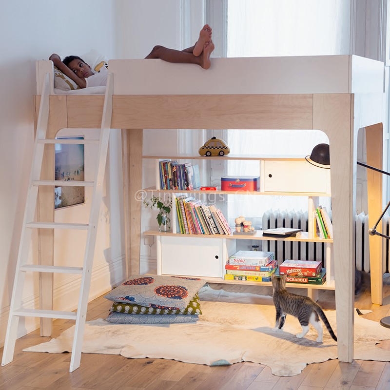 美国Oeuf进口儿童双层床高低床子母床 PERCH TWIN LOFT BED现货在类目 住宅家具, 床类, 高低/子母床中 - 来自Buy2taobao.com提供专业的淘宝代购服务