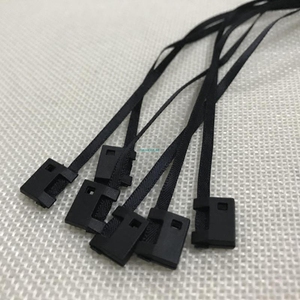 新款丝带吊粒高档吊牌绳挂绳吊牌绳子扣服装辅料现货订制定做包邮