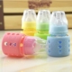 包邮 婴儿新款 玻璃果汁迷你小奶瓶新生儿宝宝喂药喝水硅胶防摔60ml