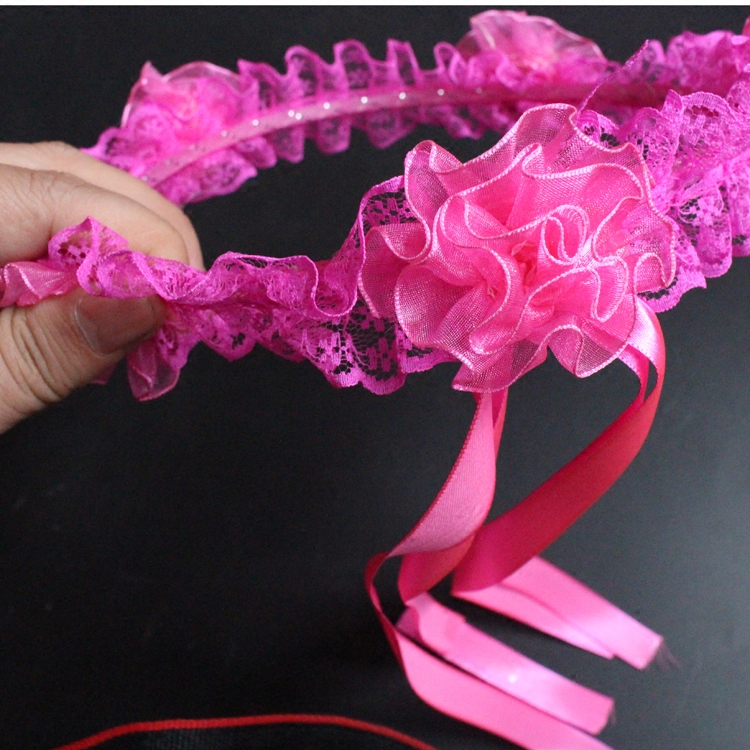 Accessoire coiffure en dentelle - Ref 1203099 Image 3