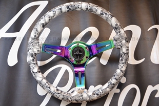 JDM 骷髅骨 USDM 350mm AvenuePerformance方向盘