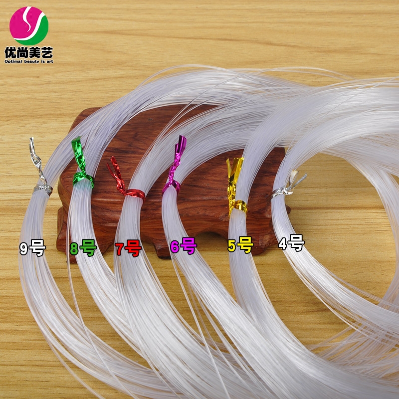 透明水晶无弹力手工串珠