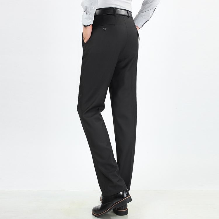 Pantalon droit PINGEPLO en laine pour hiver - Ref 1490551 Image 3