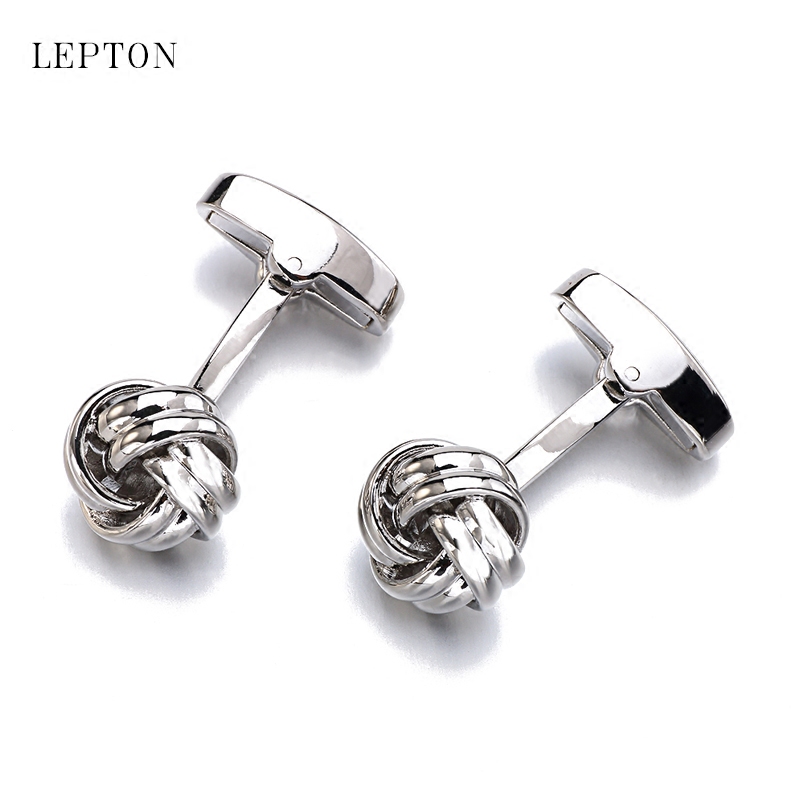 包邮时尚麻花金属袖扣男士法式袖扣商务衬衫 cufflinks