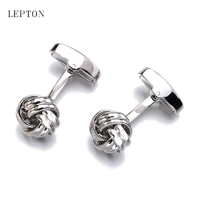 包邮时尚麻花金属袖扣商务法式